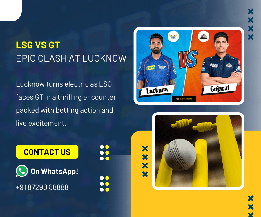LSG VS GT Epic Clash at Lucknow 900x750 PX