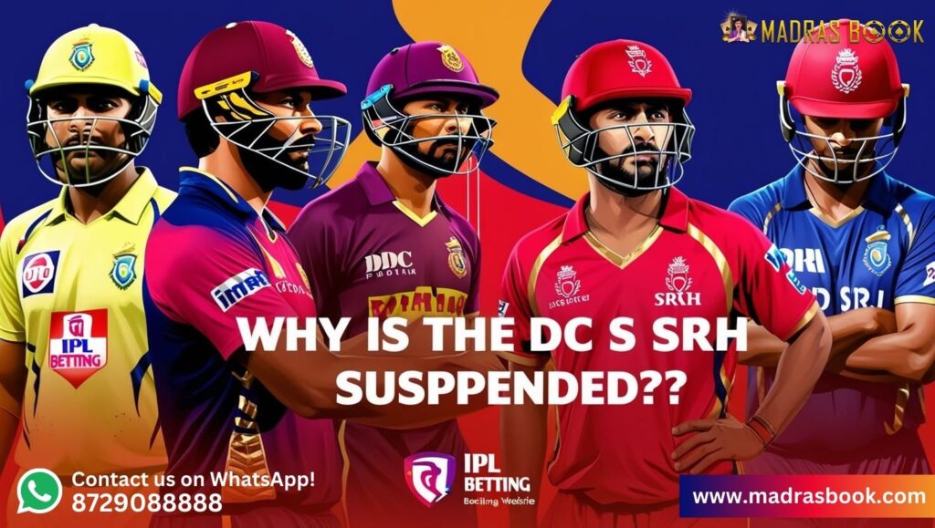 DC vs srh match suspended