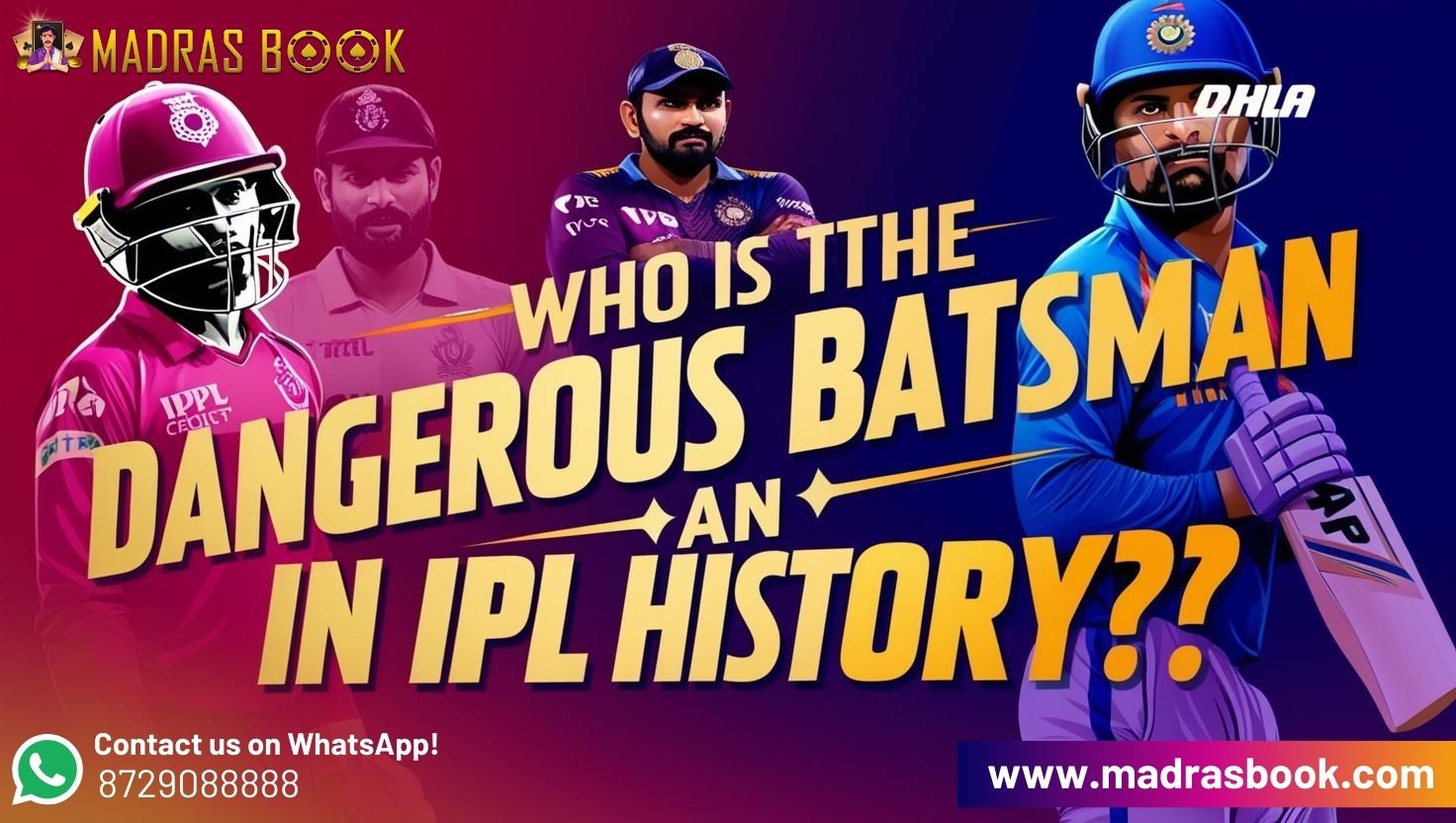 who is the most dangerous batsman in IPL history