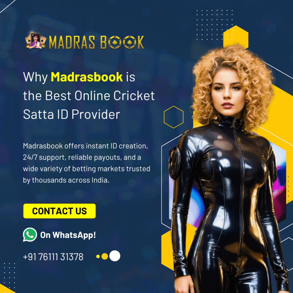 Why Madrasbook is the Best Online Cricket Satta ID Provider