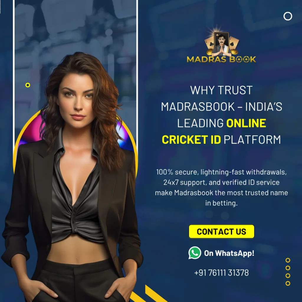 Why Trust Madrasbook – Indias Leading Online Cricket ID Platform