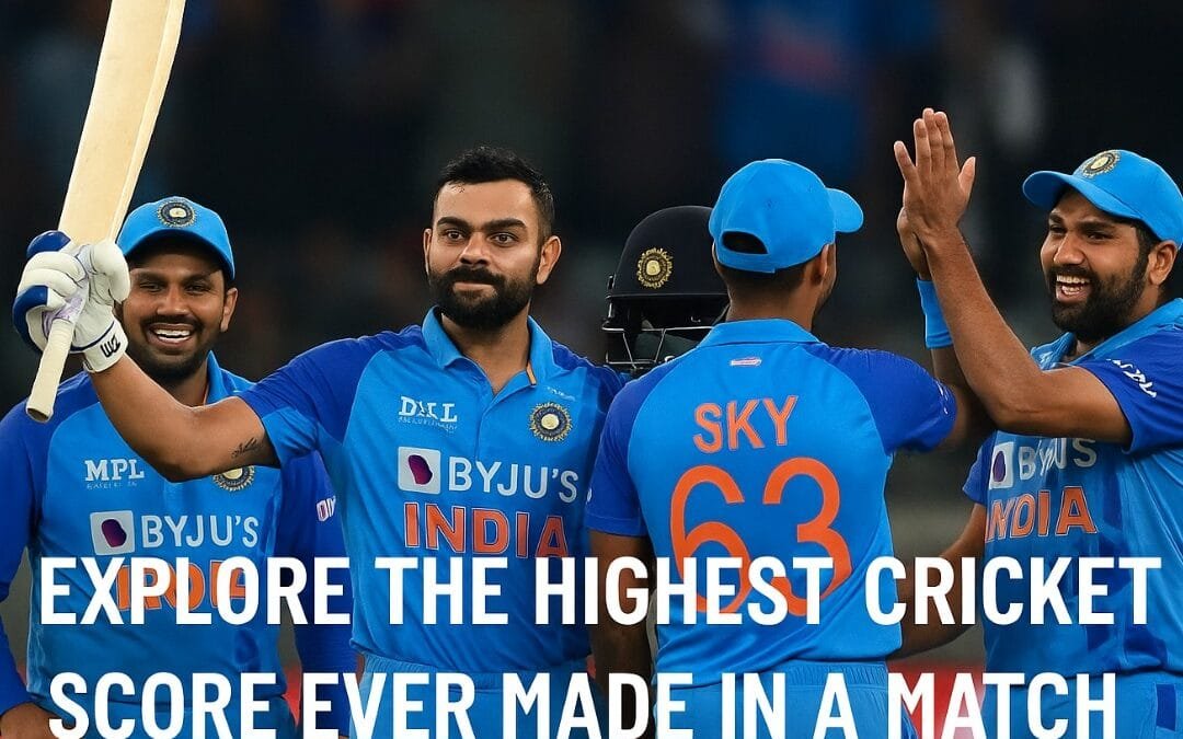 Explore the Highest Cricket Score Ever Made in a Match