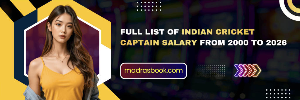 Indian cricket captain salary