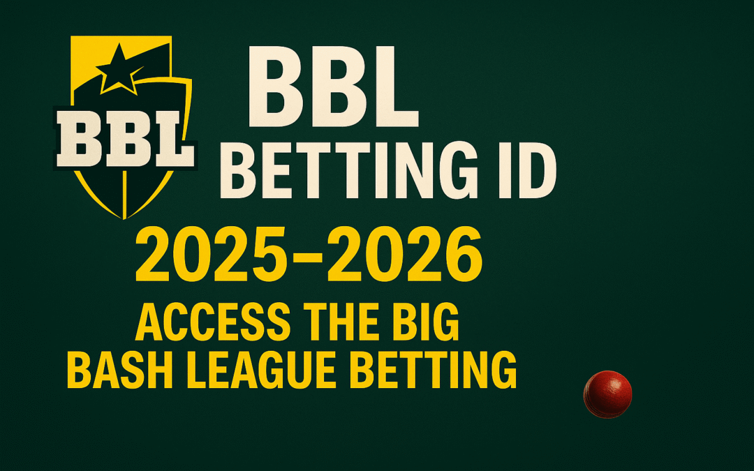 BBL Betting ID 2025-2026 – Access the Big Bash League Betting