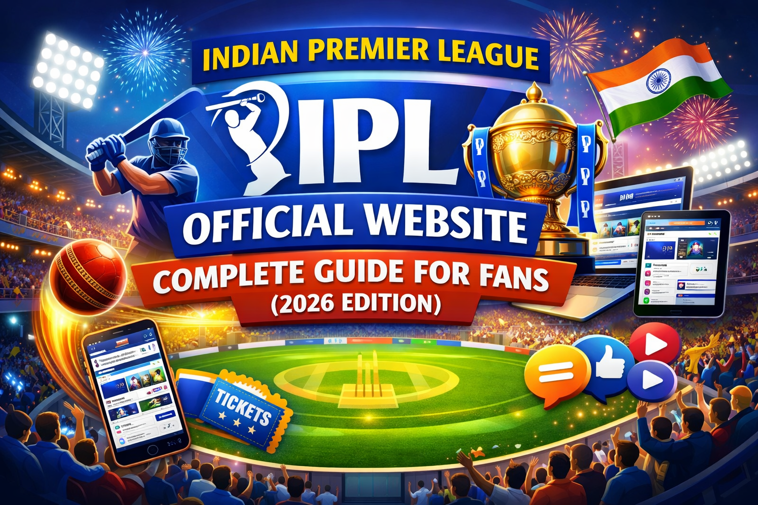 Indian Premier League Official Website – Live Scores, Teams & Match Updates