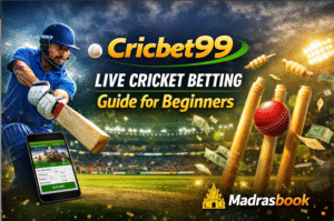 Cricbet99 Live Cricket Betting Guide for Beginners | Madrasbook