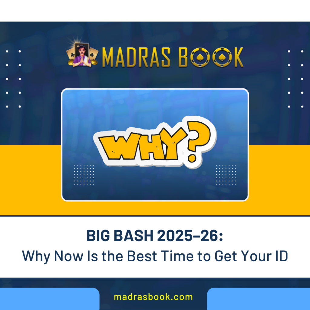 Big Bash 2025–26 Why Now Is the Best Time to Get Your ID