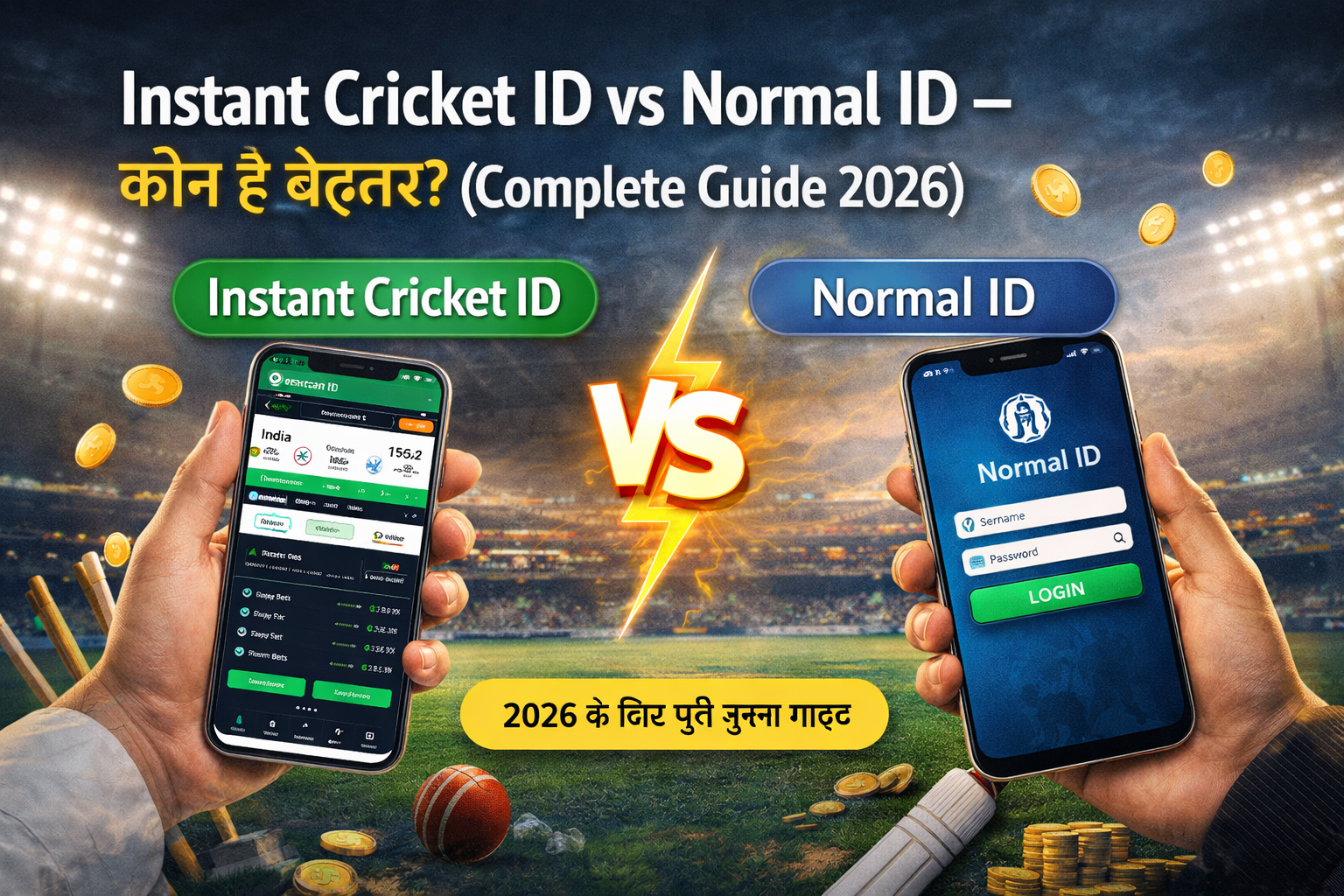 Instant Cricket ID vs Normal ID – कौन है बेहतर? (Complete Guide 2026)
