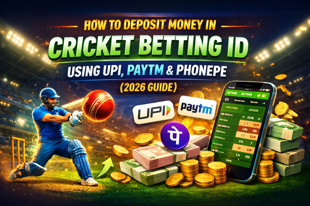 Cricket Betting ID Deposit Through Mobile Payment