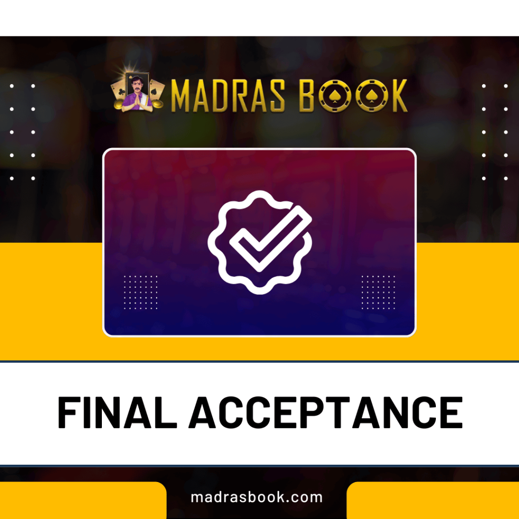 FINAL ACCEPTANCE