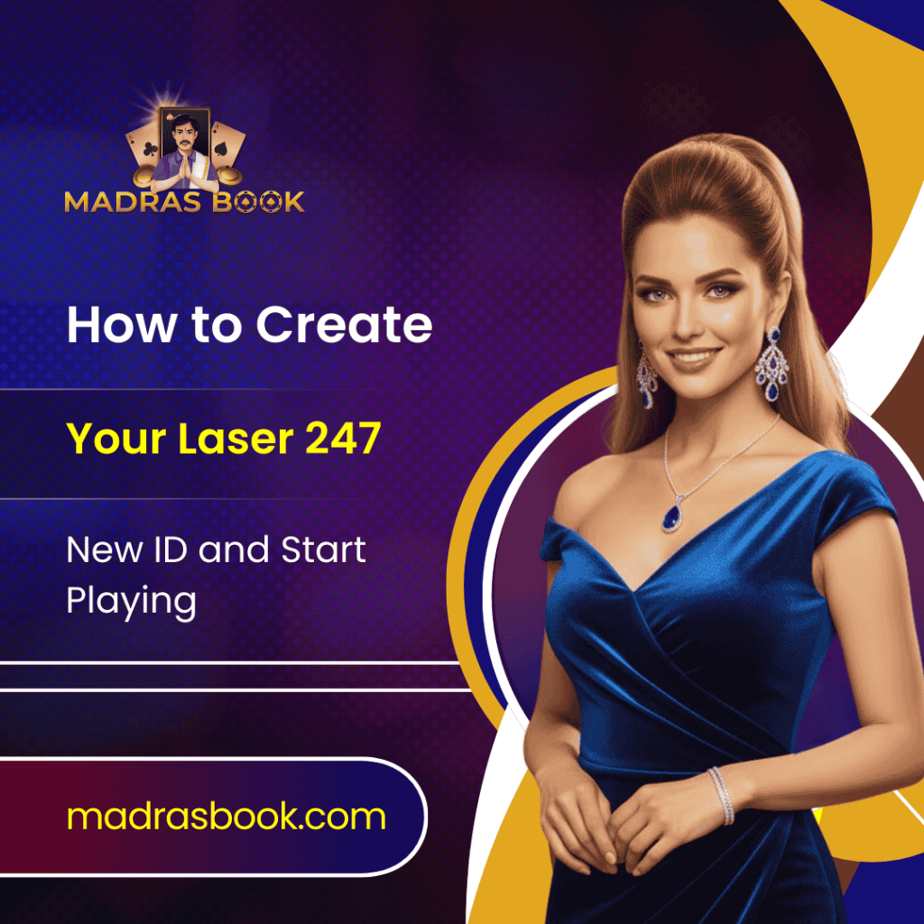How to Create Your Laser 247 new id and Start Playing