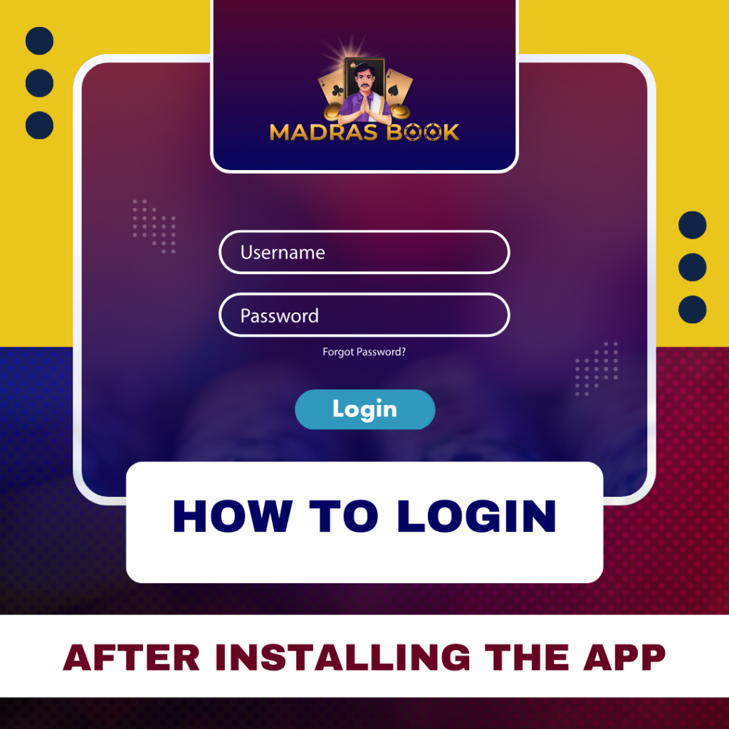 How to Login After Installing the App