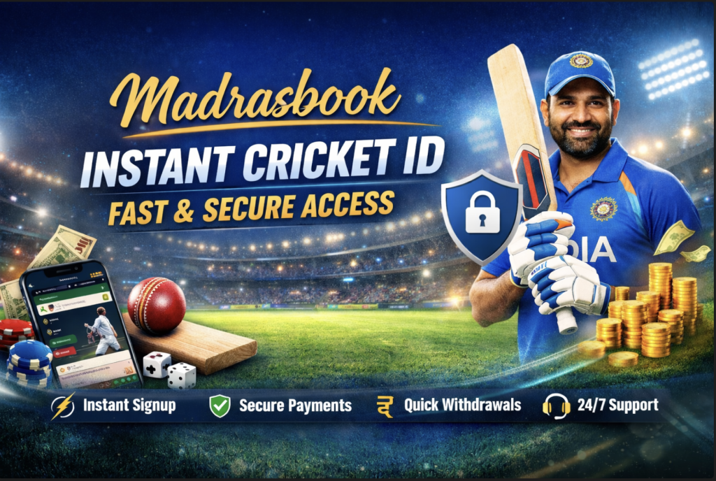 Madrasbook Instant Cricket ID – Fast & Secure Access