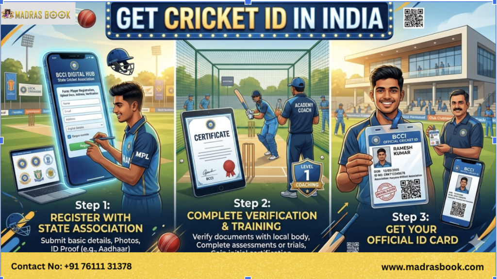 Trusted Cricket ID on Madrasbook – Instant Access