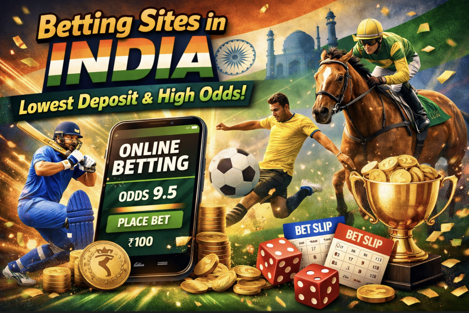 Low Deposit Betting Sites in India (2026)