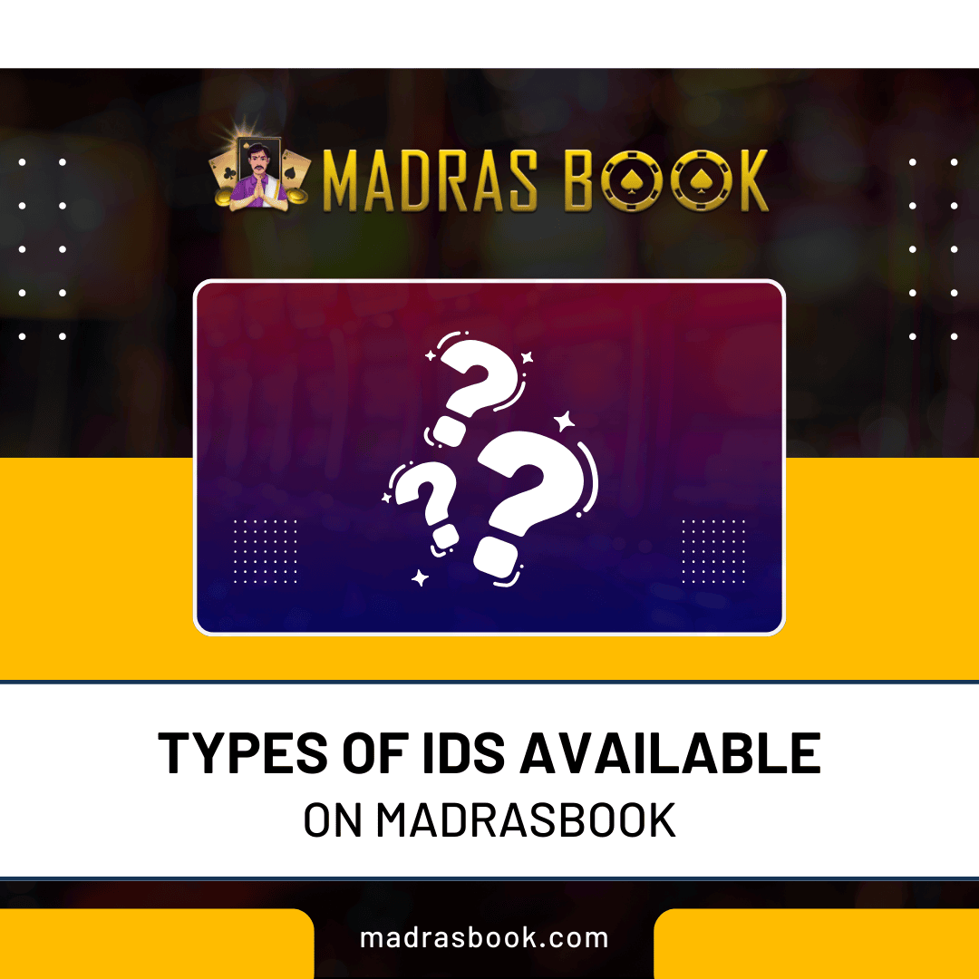 Types of IDs Available on Madrasbook