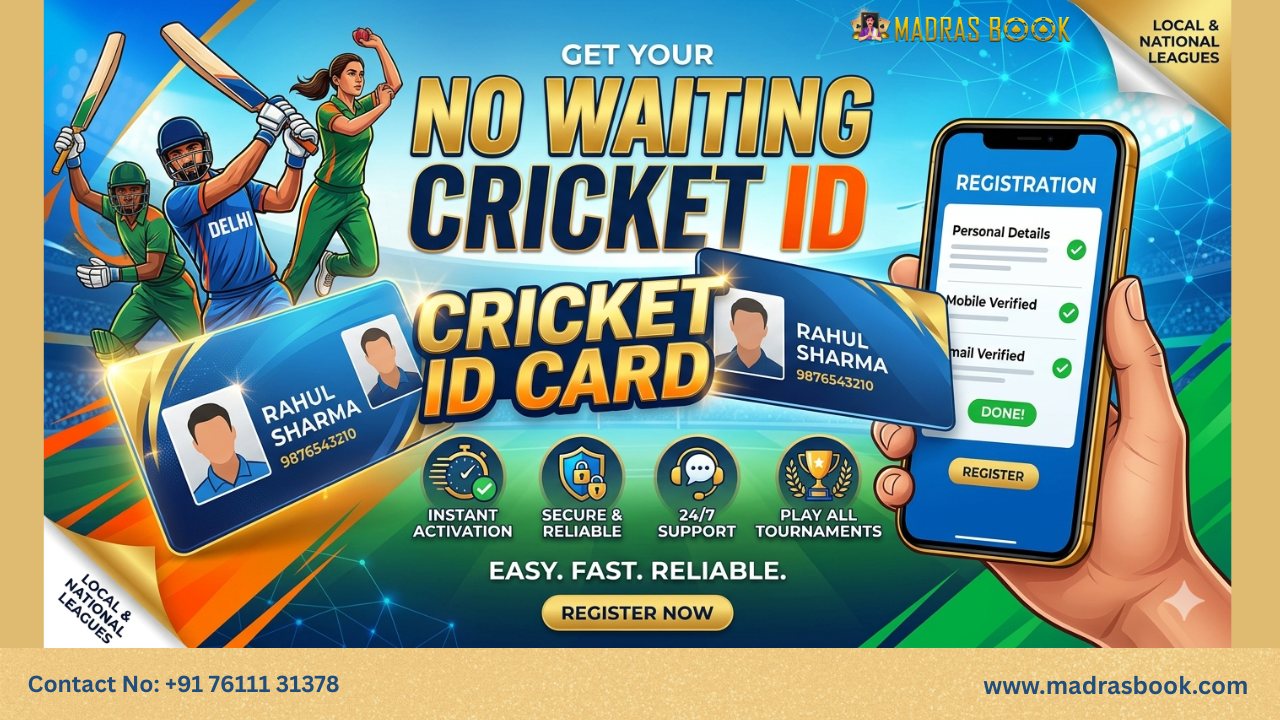 No Waiting Cricket ID – Get Instant Cricket ID in India (2026)
