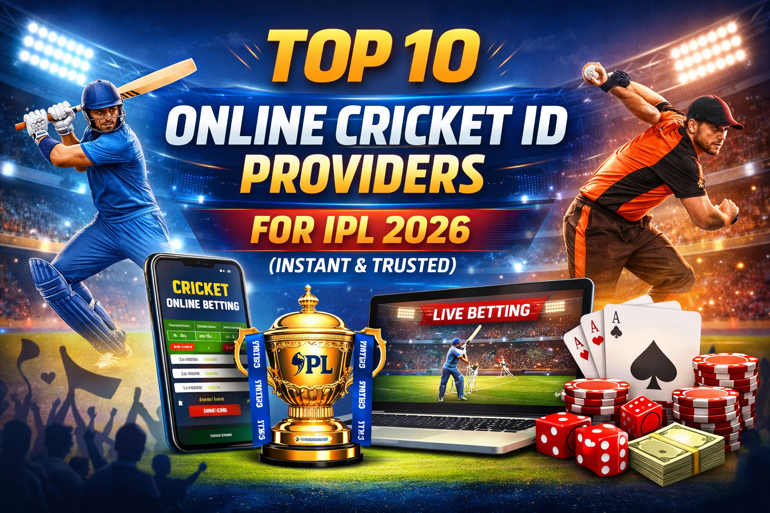 Online Cricket ID Providers IPL 2026 | Instant & Trusted IDs India