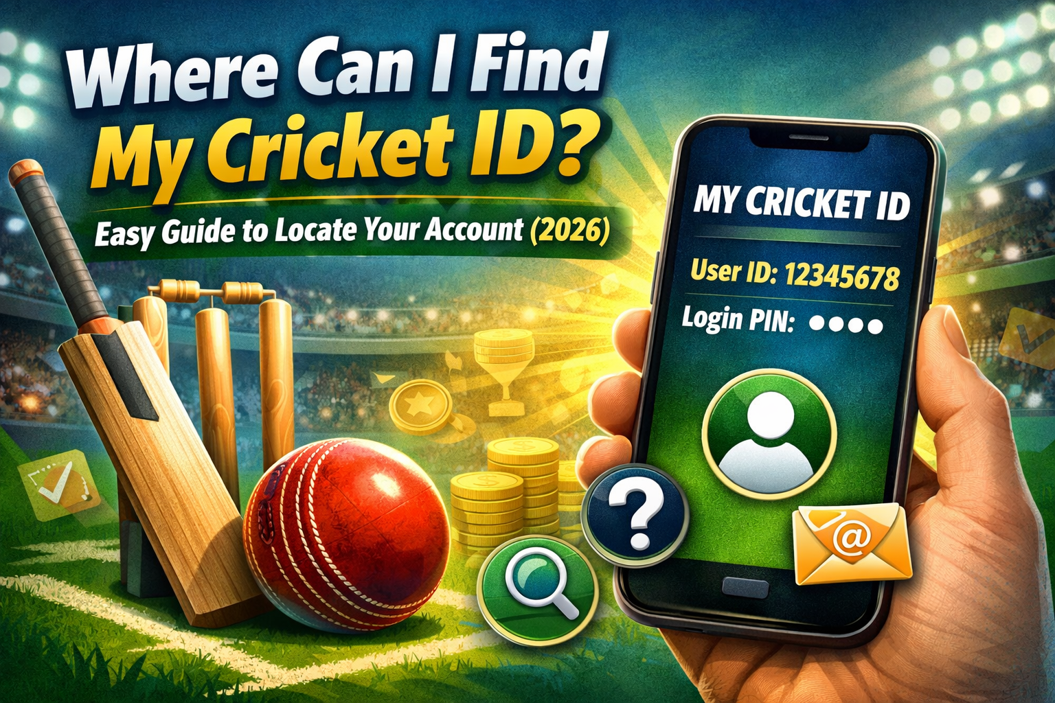 Where Can I Find My Cricket ID? Easy Guide by MadrasBook (2026)