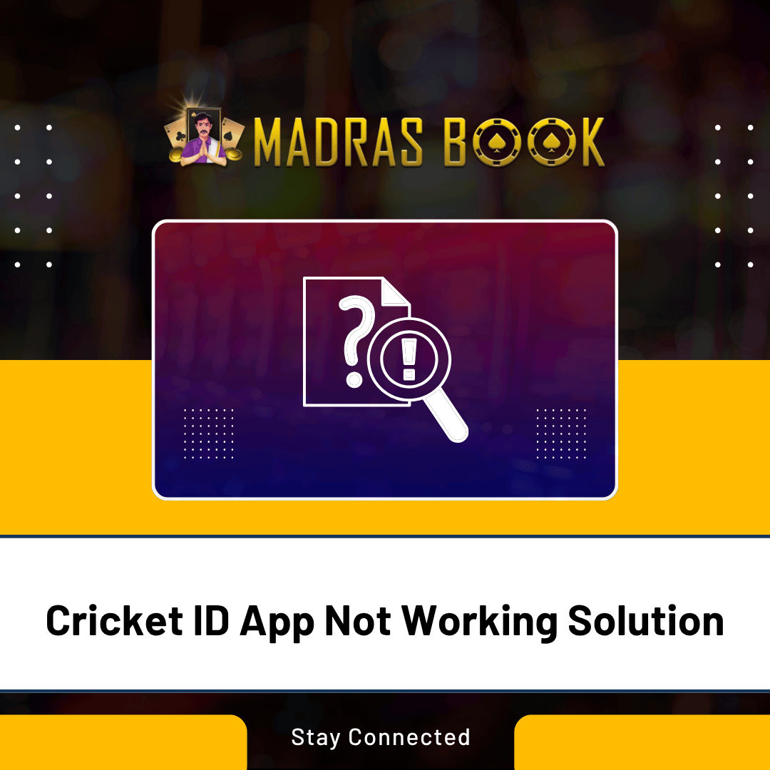 Cricket ID App Not Working Solution