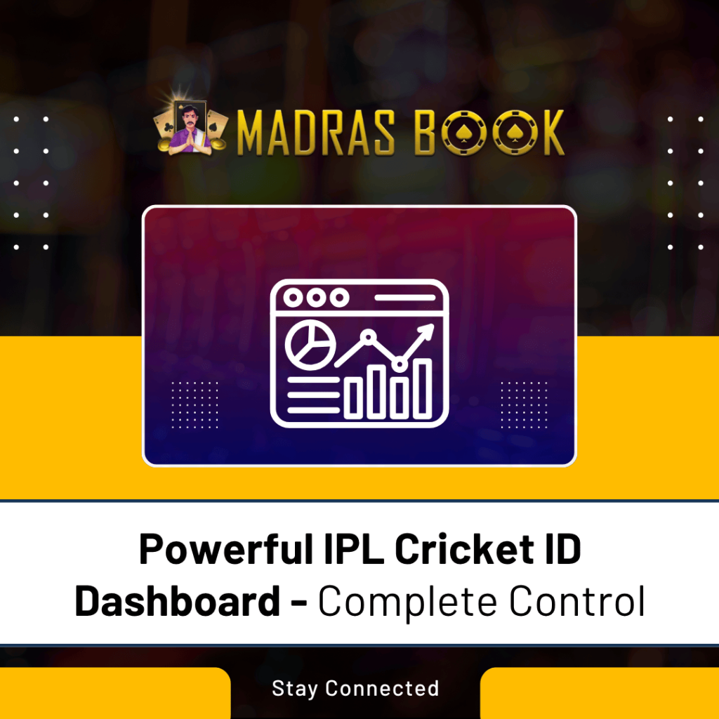 Powerful IPL Cricket ID Dashboard Complete Control