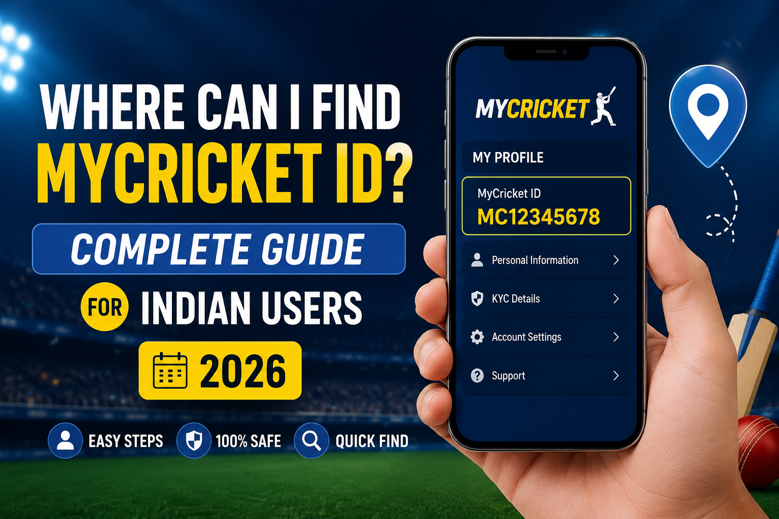 Where Can I Find MyCricket ID? Complete Guide for Indian Users (2026)