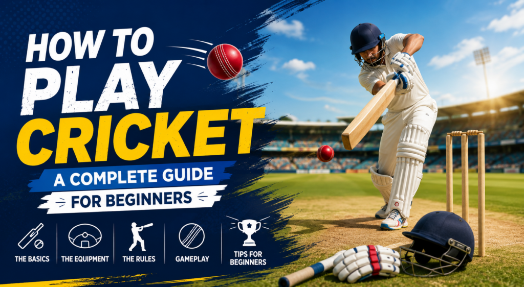 How to Play Cricket: A Complete Guide for Beginners | Madrasbook