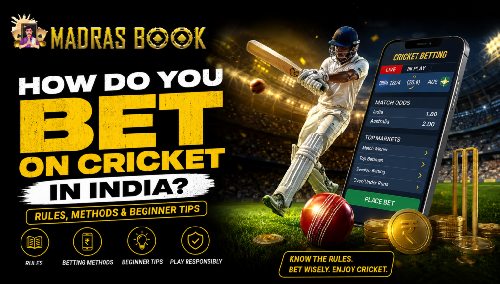How Do You Bet on Cricket in India? Rules, Methods & Beginner Tips