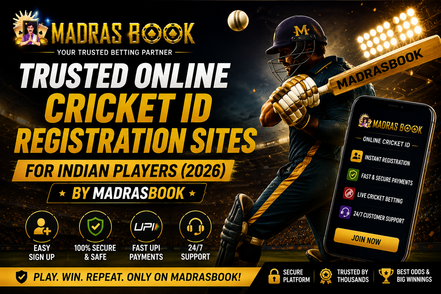  Trusted Online Cricket ID Registration Sites