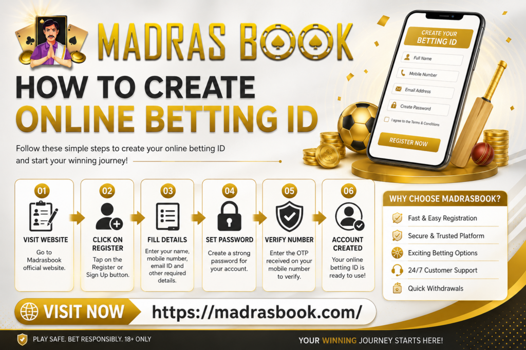 Create Online Betting ID (2026) – Fast Registration & Secure Access