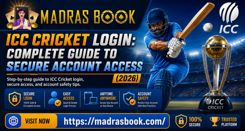 ICC Cricket Login (2026): Secure Access & User Guide