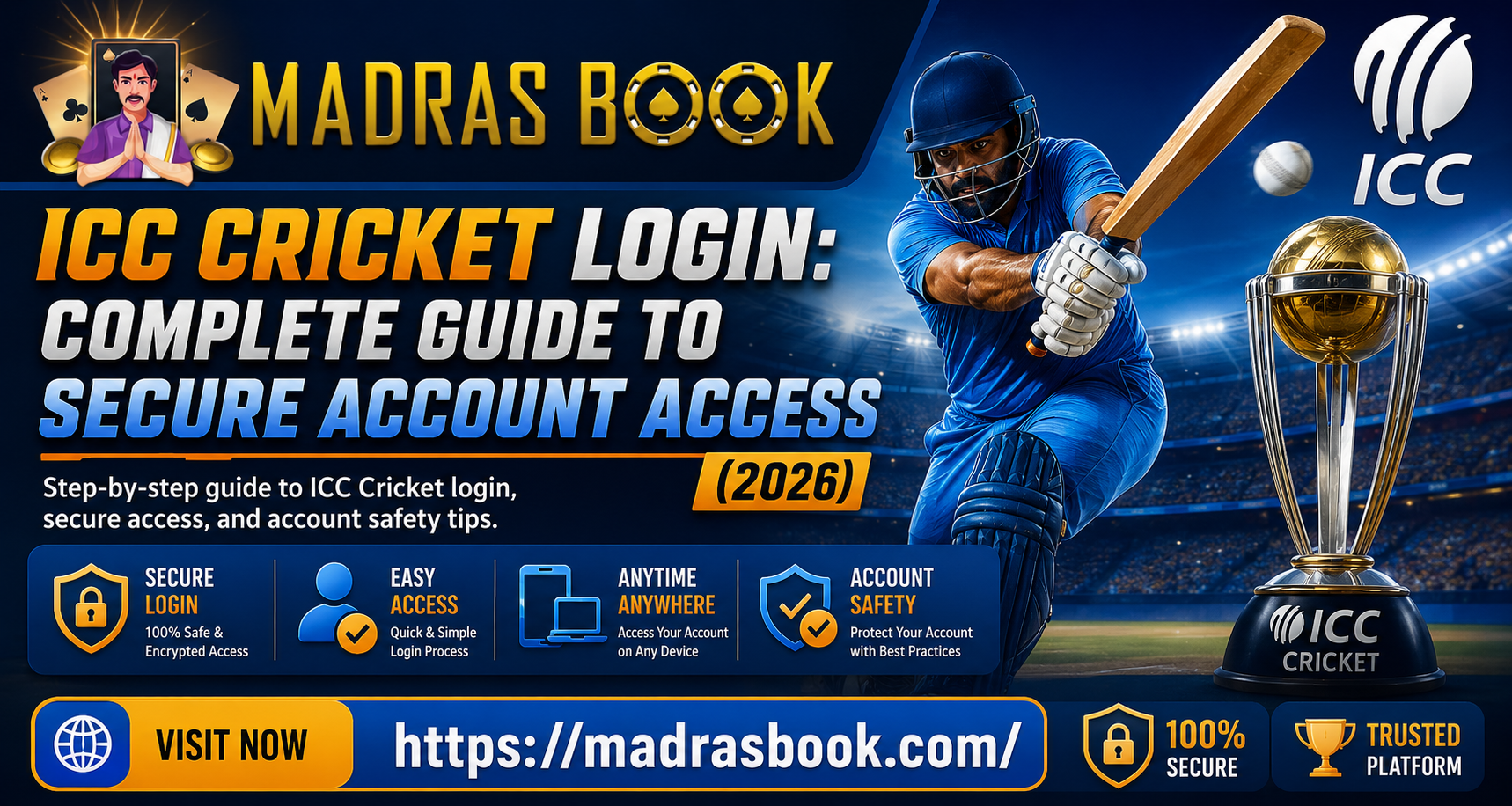 ICC Cricket Login (2026): Secure Access & User Guide