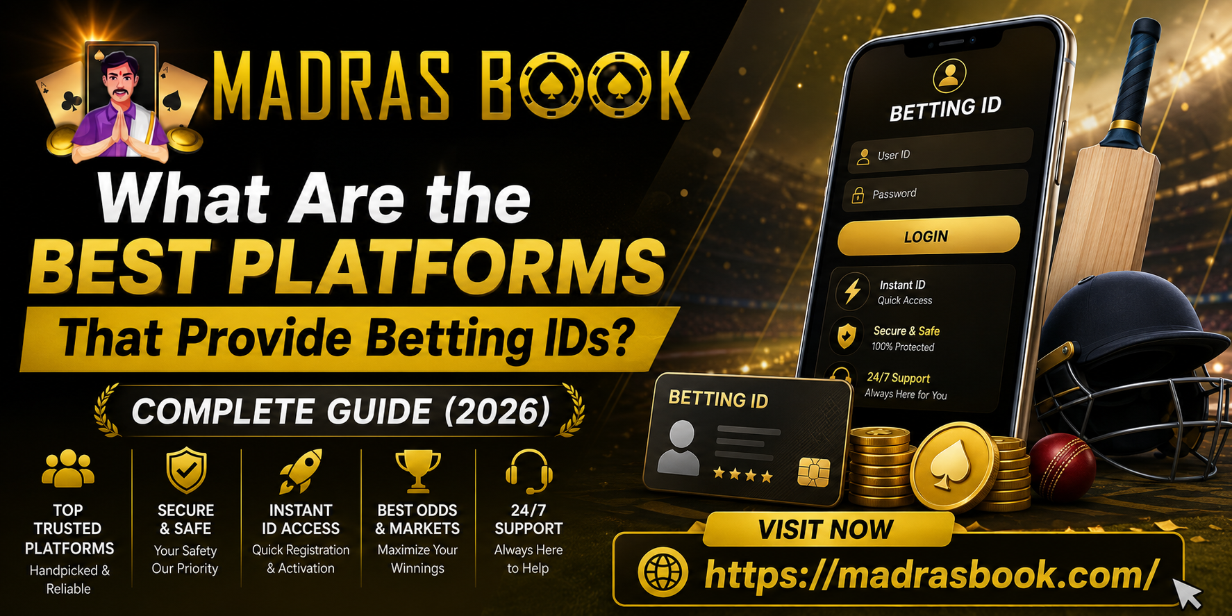 Best Platforms That Provide Betting IDs in India