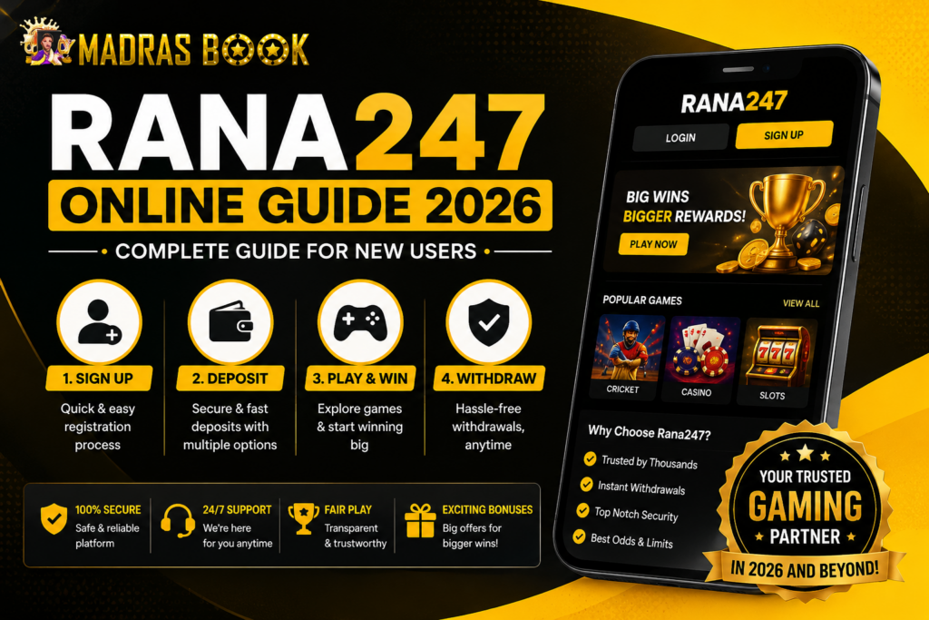 Rana247 Online gaming platform