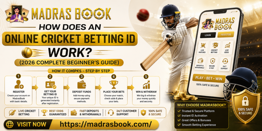 How Does an Online Cricket Betting ID Work