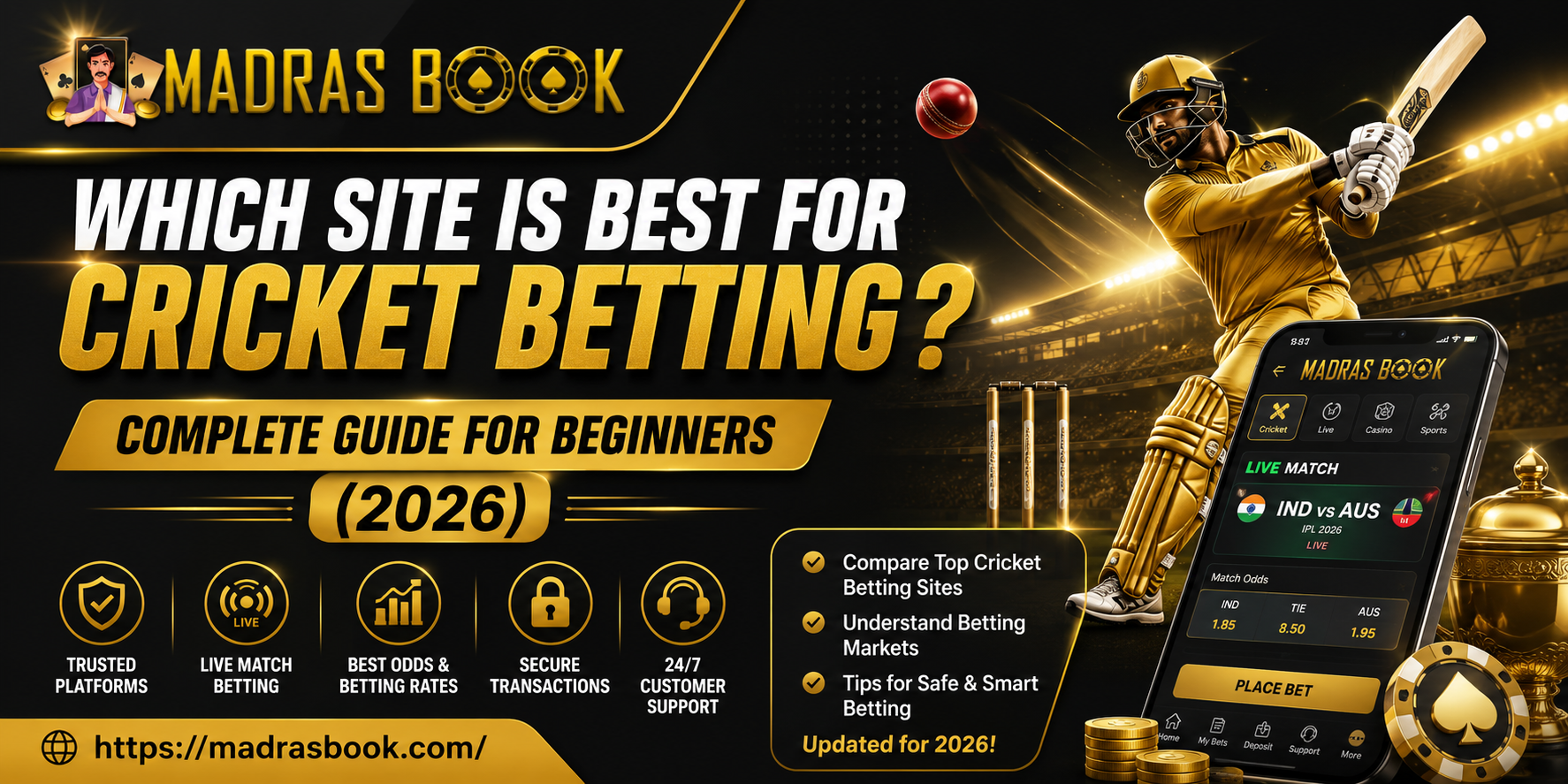 Which Site Is Best for Cricket Betting