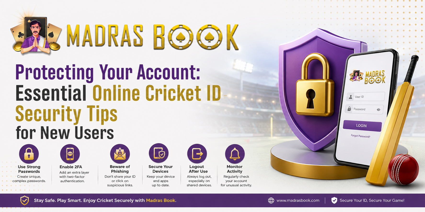 Online Cricket ID Security Tips (2026): Stay Safe Online