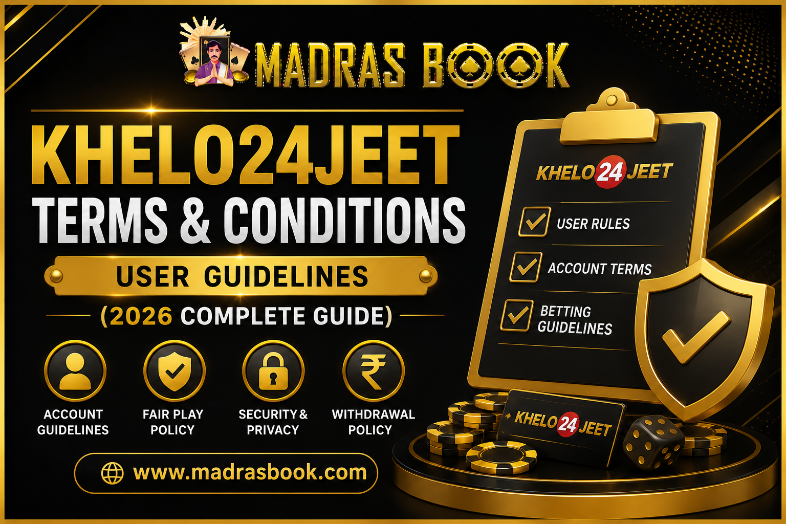Khelo24Jeet Terms and Conditions (2026): User Guide