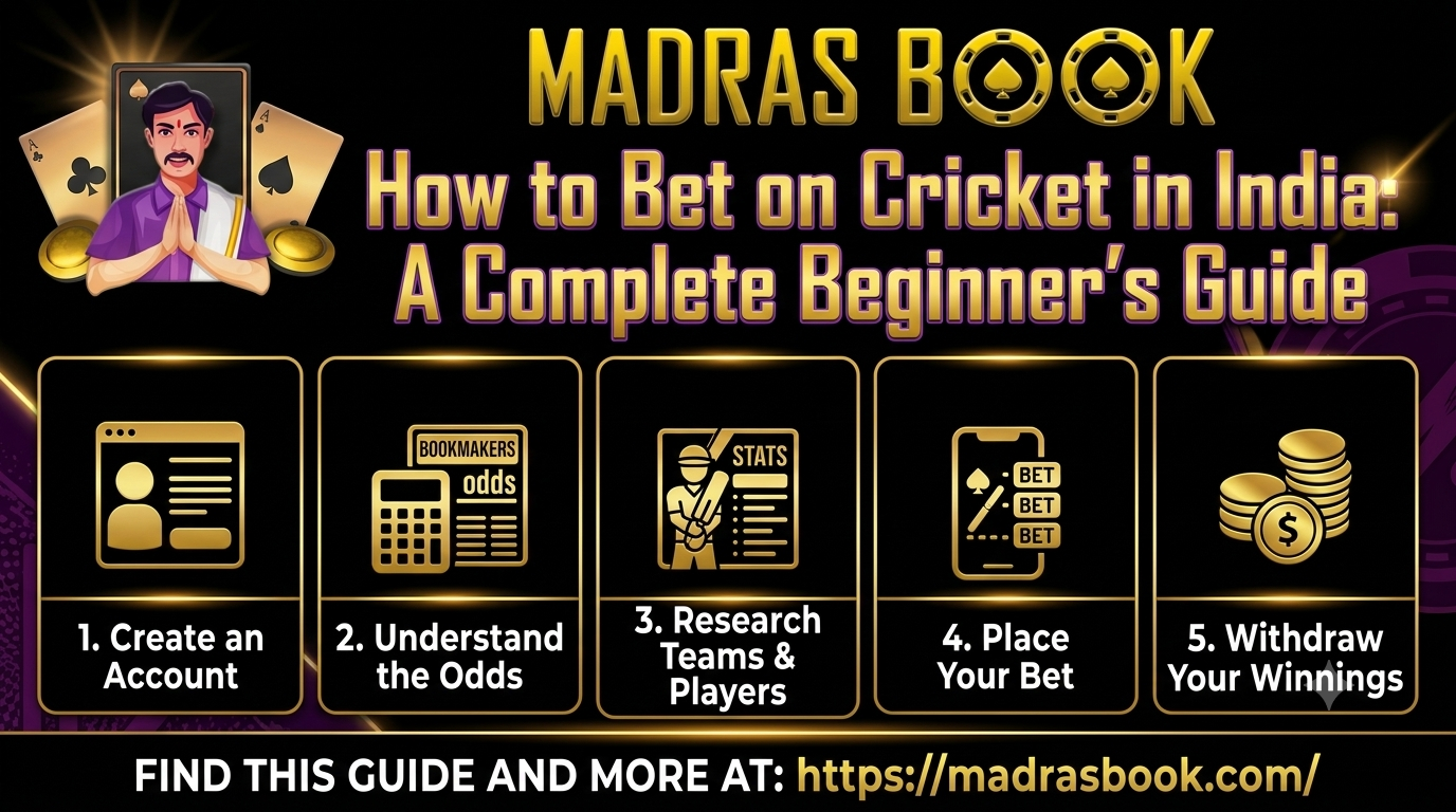 How to Bet on Cricket in India | Beginner's Complete Guide