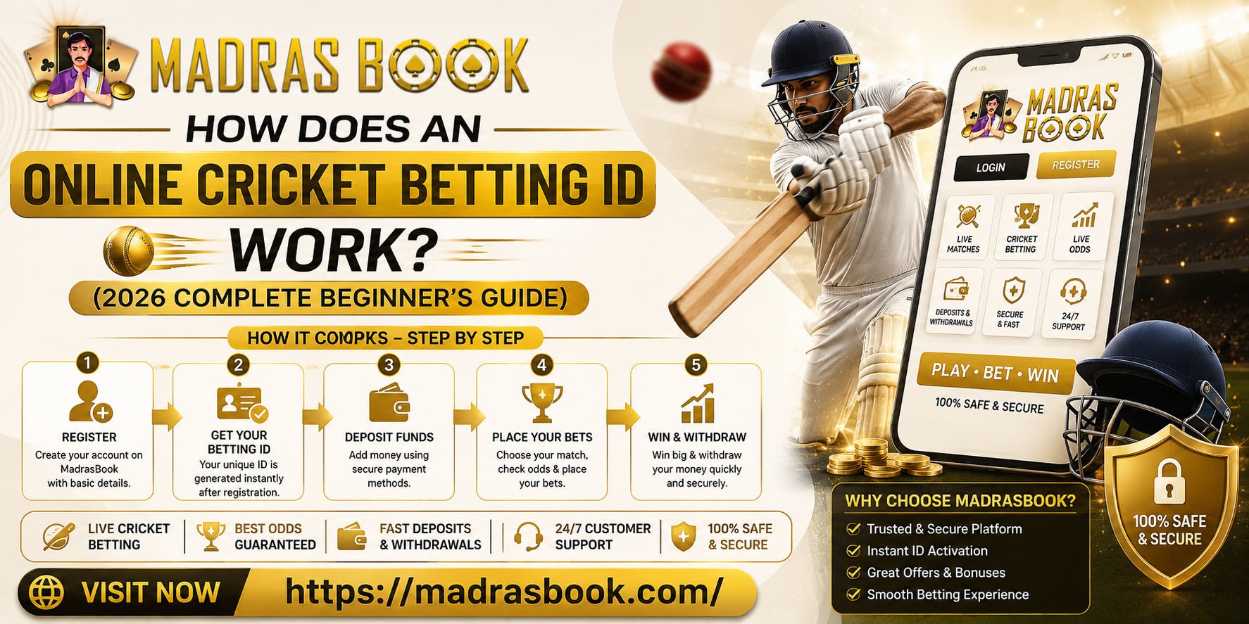 How Does an Online Cricket Betting ID Work