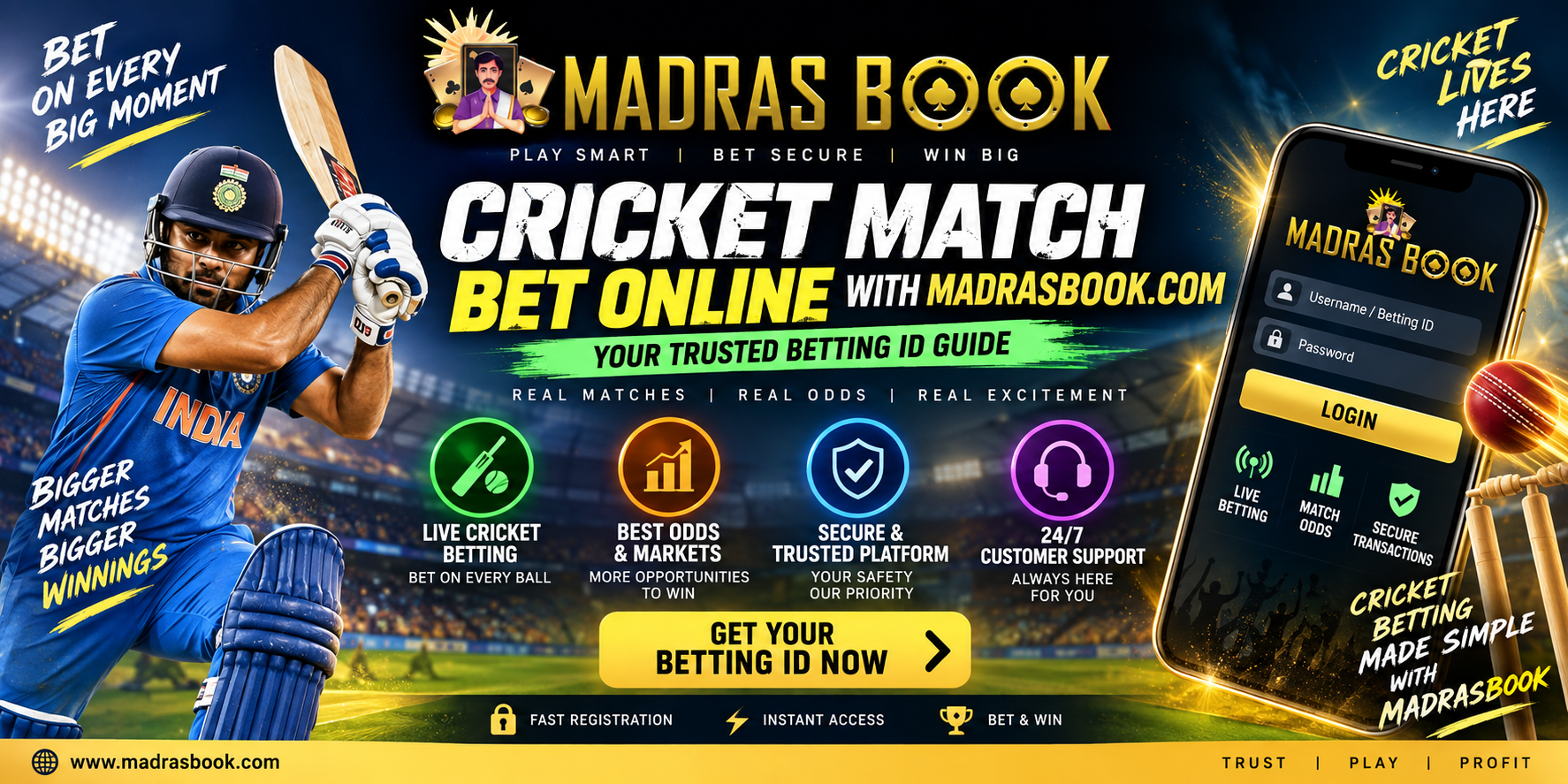 Cricket Match Bet Online (2026): Complete Beginner's Guide
