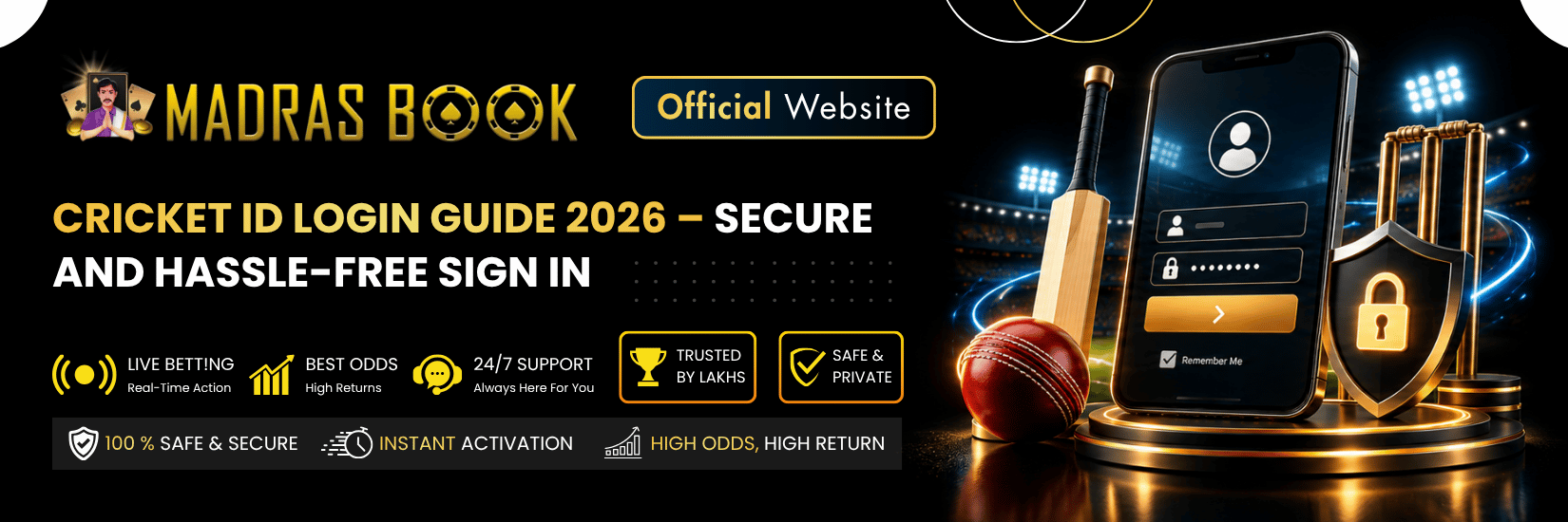 Cricket ID Login and Registration Guide | Easy Steps