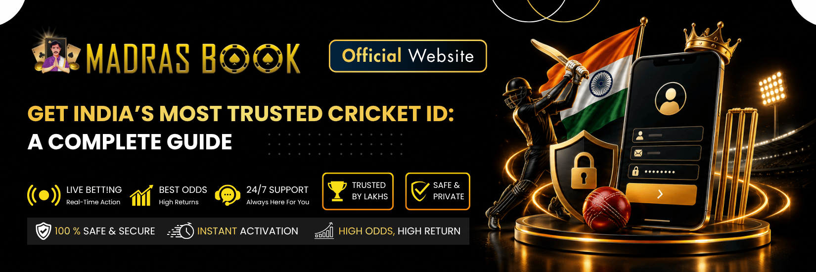 Get India Most Trusted Cricket ID | Online Cricket ID