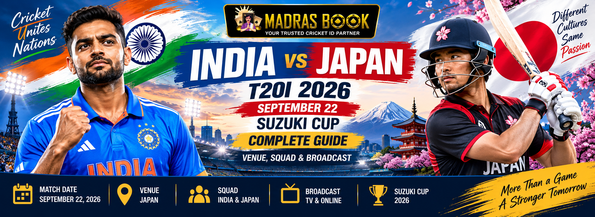India Japan T20I 2026