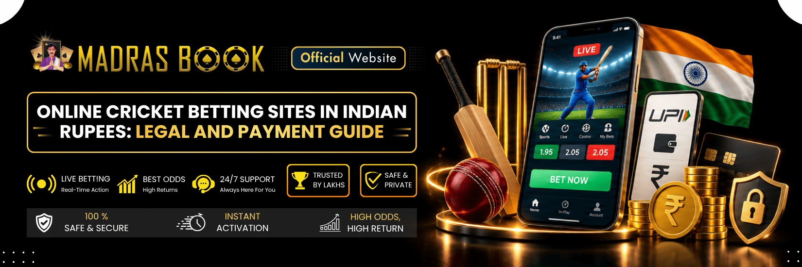 Online Cricket Betting Sites in Indian Rupees | INR Guide
