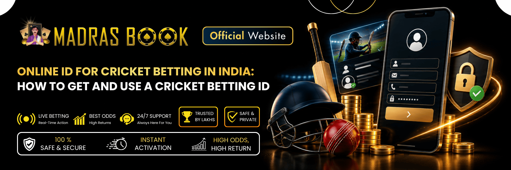 Online ID for Cricket Betting in India – Guide & How to Get One