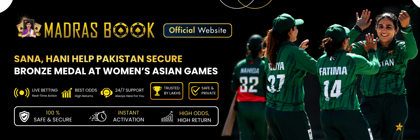 Pakistan Women’s Asian Games Bronze Medal | 2026 Cricket