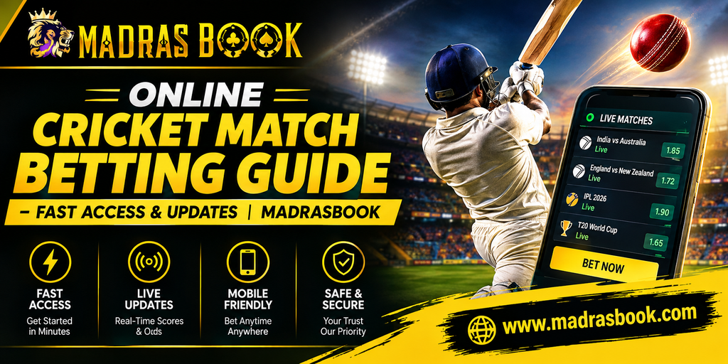 Online Cricket Match Betting Guide (2026): Easy Guide