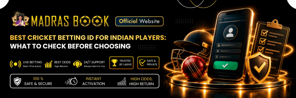 Best Cricket Betting ID for Indian Players – Safety & Key Features