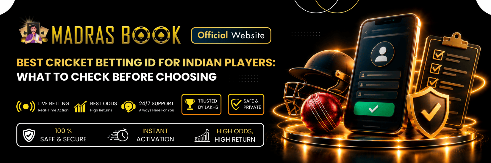 Best Cricket Betting ID for Indian Players – Safety & Key Features
